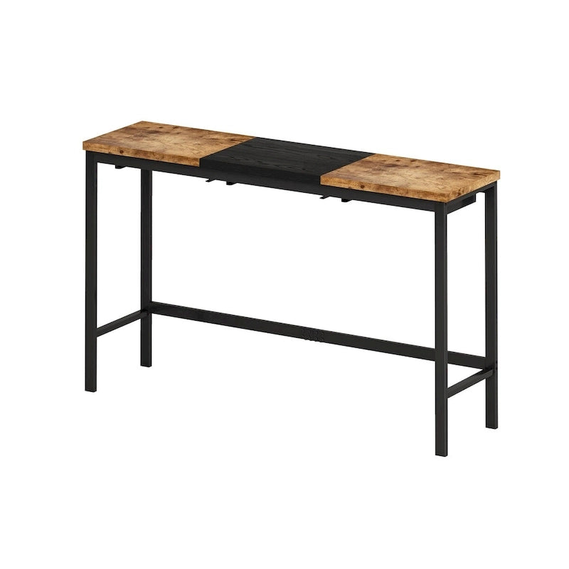 4-Piece Pub Set with Convenient Hanging Stool Design