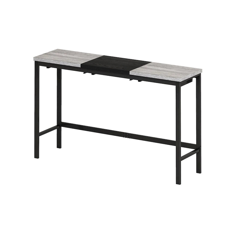4-Piece Pub Set with Convenient Hanging Stool Design