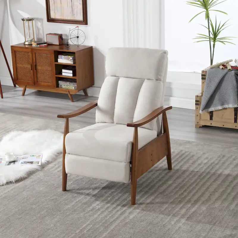 Wood Frame Armchair