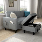 L-shaped design Sofa 3 Seater with Storage Box for the Chaise