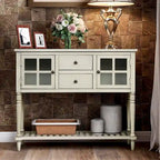 Buffet Storage Cabinet with Bottom Shelf