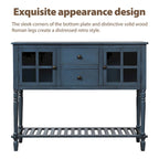 Buffet Storage Cabinet with Bottom Shelf
