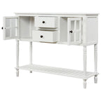 Buffet Storage Cabinet with Bottom Shelf