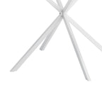 47.24 Modern Cross Leg Round Dining Table