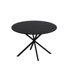 47.24 Modern Cross Leg Round Dining Table