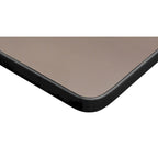 Kee 66 L-Desk with 42 Return, Beige/Black