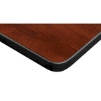 Kee 66 L-Desk with 42 Return, Beige/Black