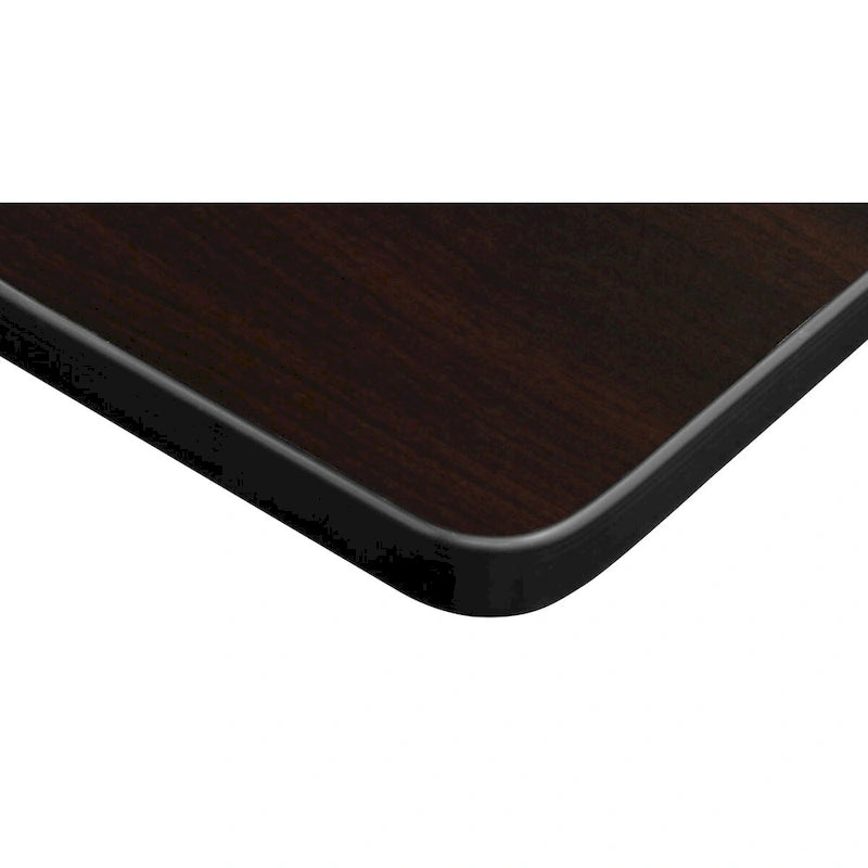 Kee 66 L-Desk with 42 Return, Beige/Black