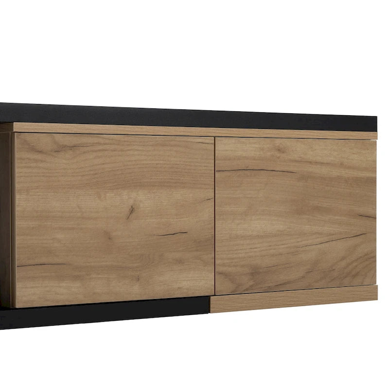 Extendable Coffee Table with 2 Storage Drawers