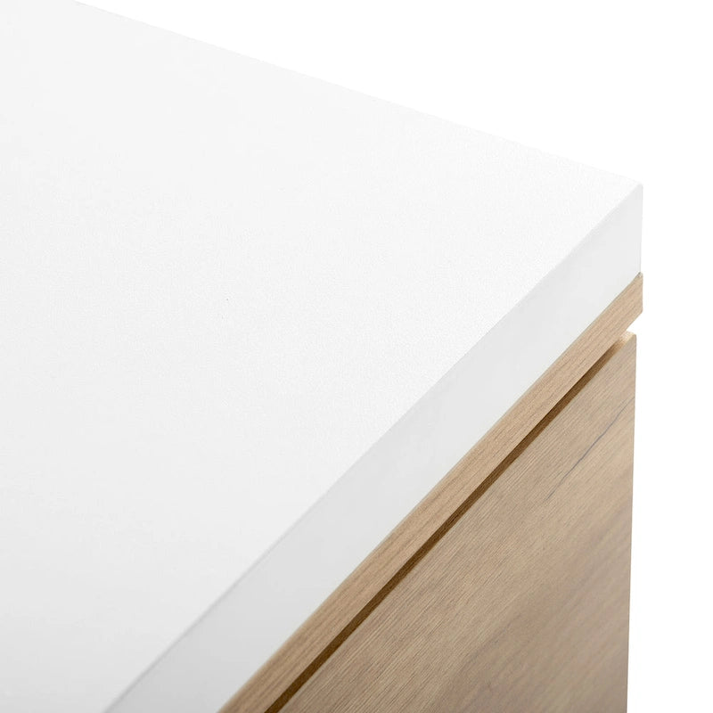 Extendable Coffee Table with 2 Storage Drawers