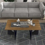 47 Contemporary Wood Rectangular Coffee Table