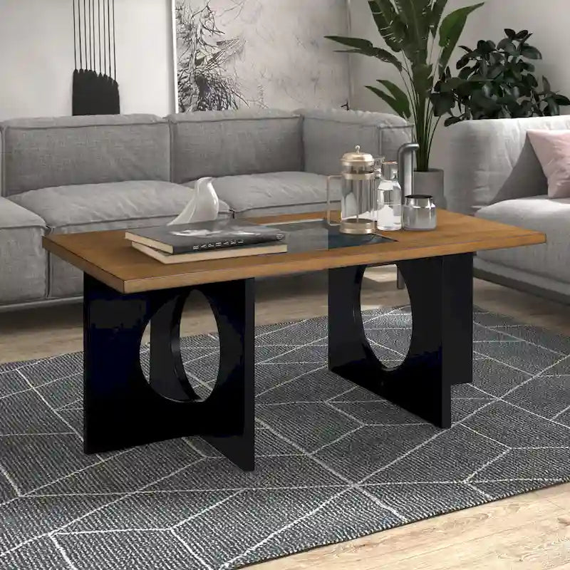 47 Contemporary Wood Rectangular Coffee Table