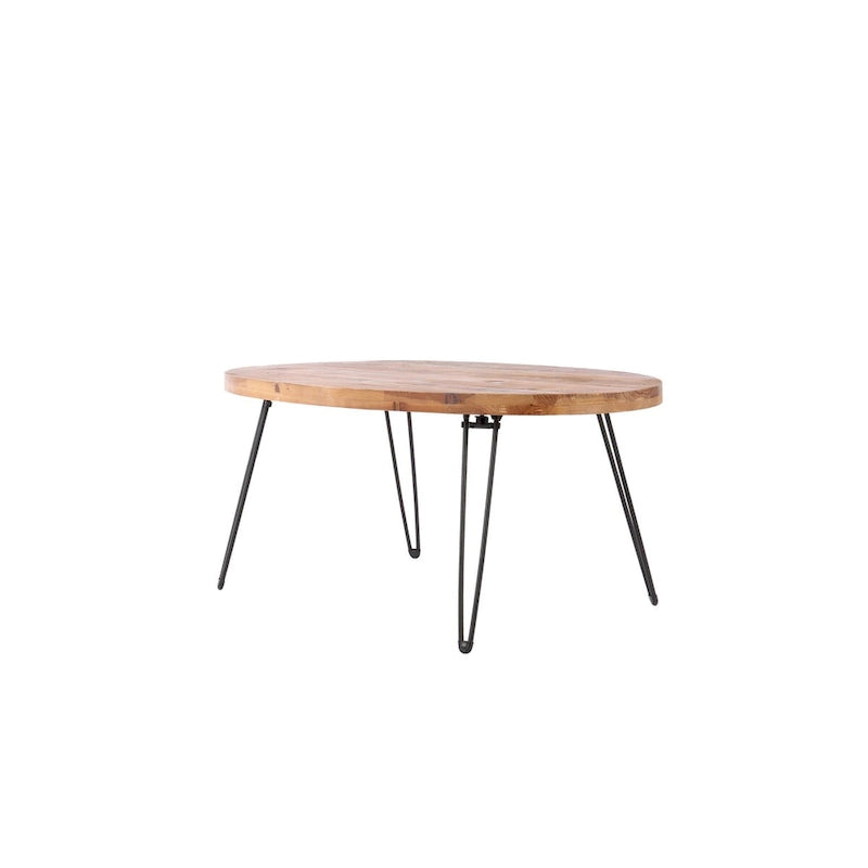 Reclaimed Wood Foldable Cocktail Table For Your Living Room
