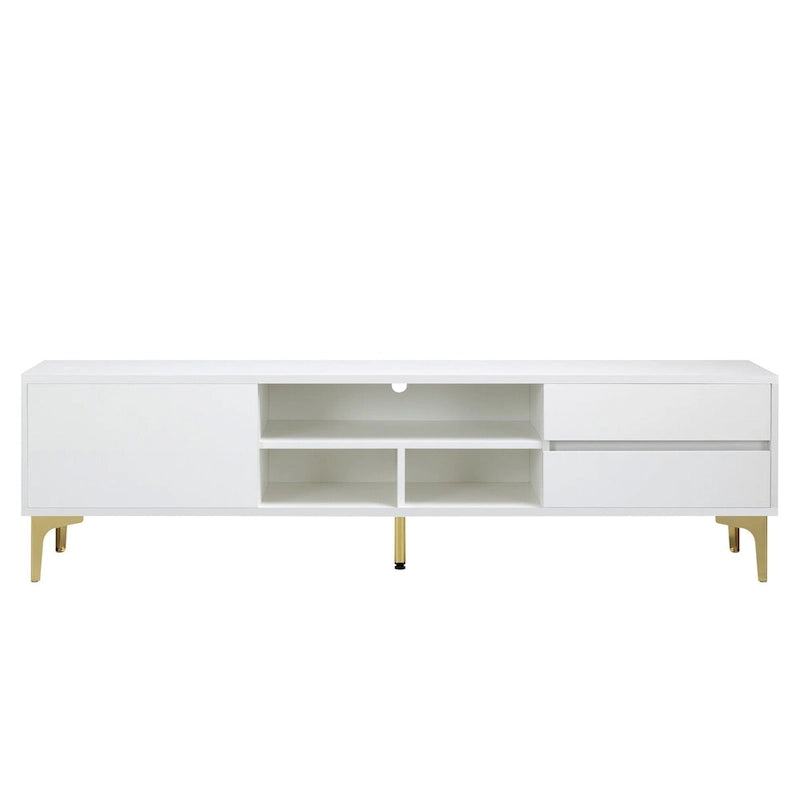 TV Cabinet,entertainment center with LED remote control lights