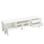 TV Cabinet,entertainment center with LED remote control lights