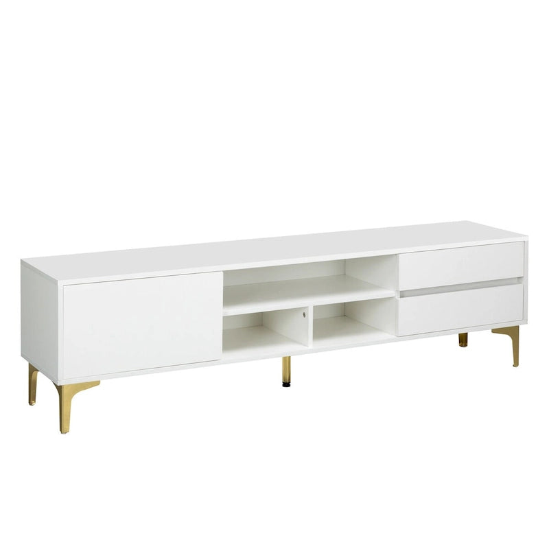 TV Cabinet,entertainment center with LED remote control lights