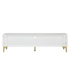 TV Cabinet,entertainment center with LED remote control lights