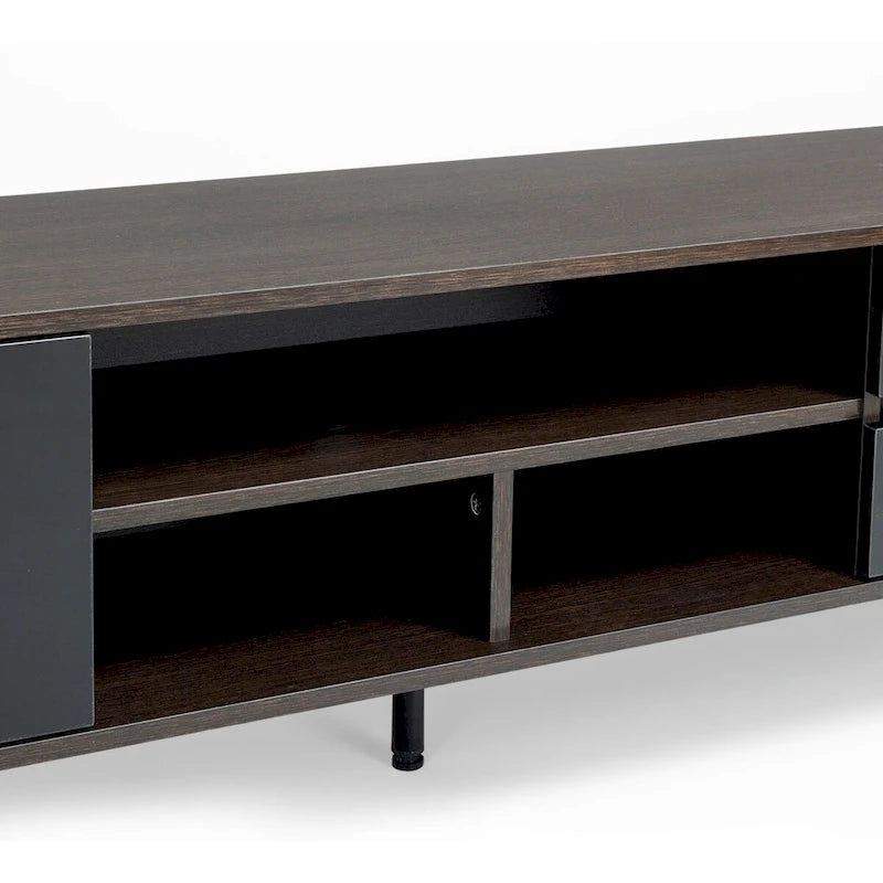 TV Cabinet,entertainment center with LED remote control lights
