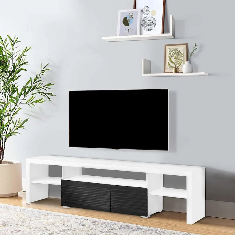 75 Inch TV Entertainment Center Console