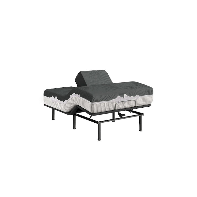 GoodVibeSleep Soothe Flex Top Mattress and Adjustable Base Comfort Ensemble