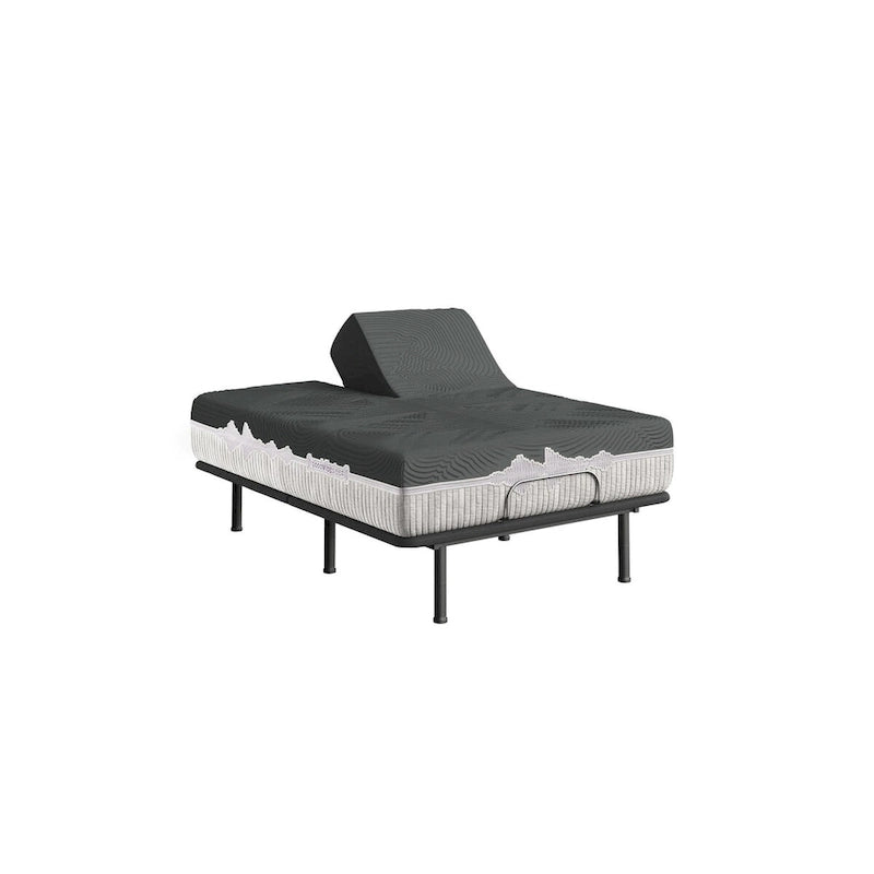 GoodVibeSleep Soothe Flex Top Mattress and Adjustable Base Comfort Ensemble