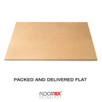 Glaciermat Heavy Duty Glass Chair Mat for Hard Floors & Carpets - 48 x 60