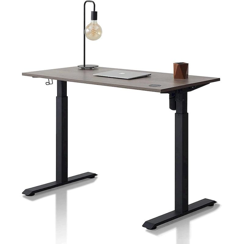 KOWO Electric Standing Desk 48 Height Adjustable Sit Stand Workstation w/Memory Preset, Home Office Desk