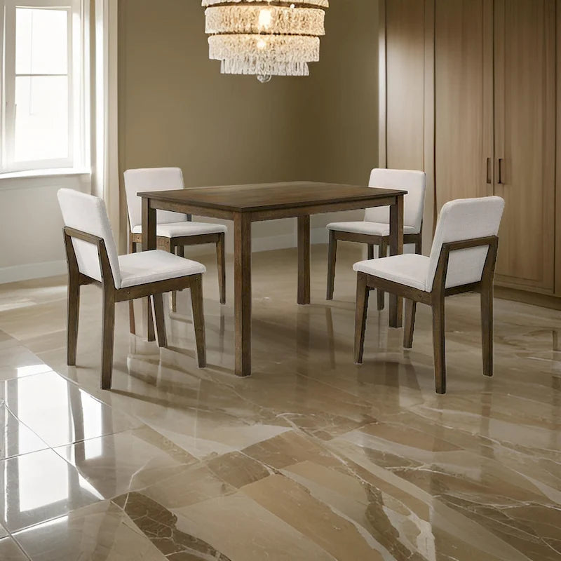 5-Piece Dining Table and Chair Set