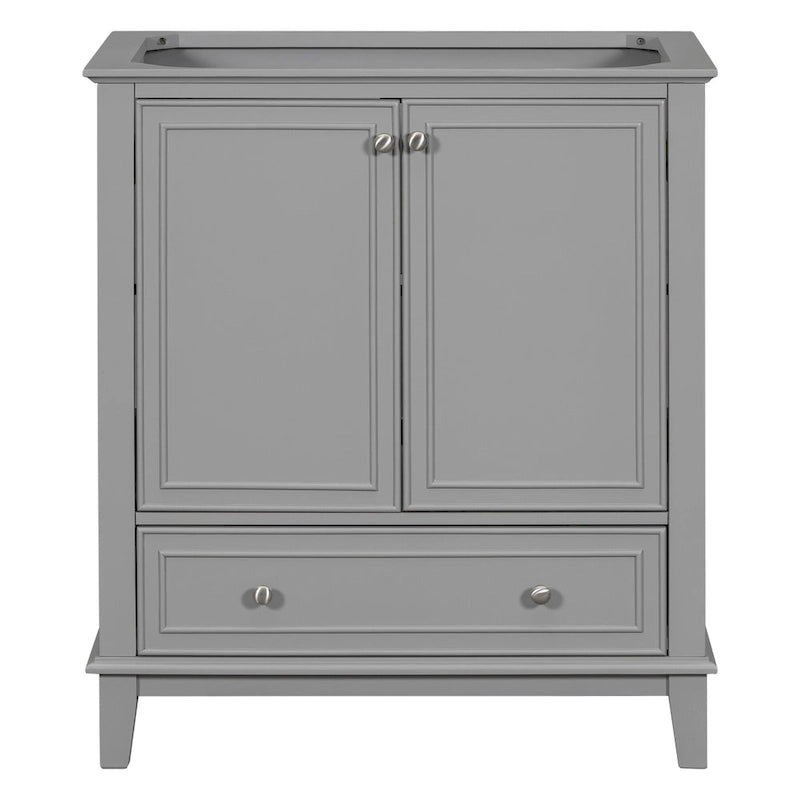 Bathroom Cabinet with Doors and Drawer