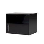 Set of 2 Wall-mounted Wooden Nightstand