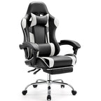 PU Leather Swivel Game Desk Chair