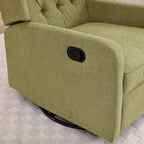 Multi-gear adjustable lounge chair 360 degrees full rotation rocking chair