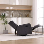 Multi-gear adjustable lounge chair 360 degrees full rotation rocking chair