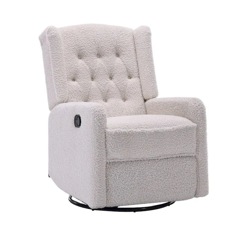 Multi-gear adjustable lounge chair 360 degrees full rotation rocking chair