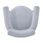 Upholstered Armchair Dining Chairs With Metal Legs for Home, Kitchen, Living Room(Set of 2)